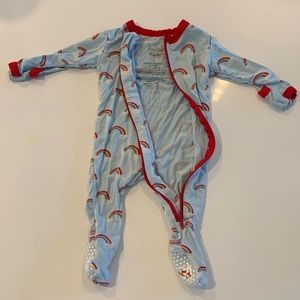 Rainbow Footie - Kickee Pants